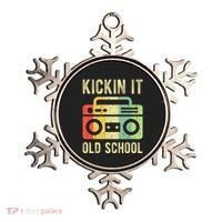 Kickin It Old School 80s 90s Retro Music Ornament thumb 0