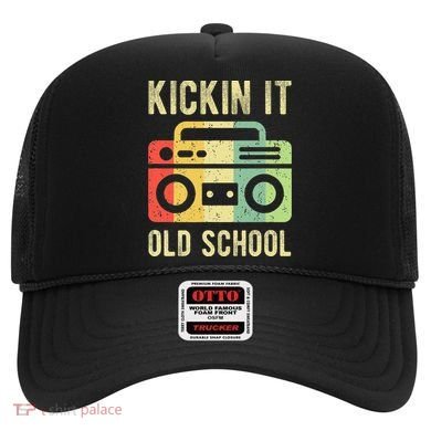 Kickin It Old School 80s 90s Retro Music Hat