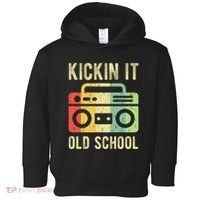 Kickin It Old School 80s 90s Retro Music Toddler Hoodie thumb 0