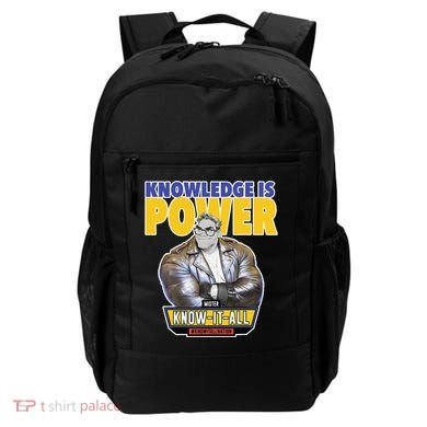 Knowledge Is Power Backpack