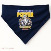 Knowledge Is Power USA-Made Doggie Bandana thumb 0