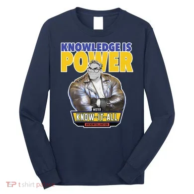 Knowledge Is Power Long Sleeve Shirt