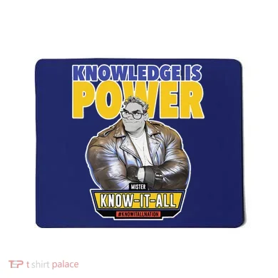 Knowledge Is Power Mousepad