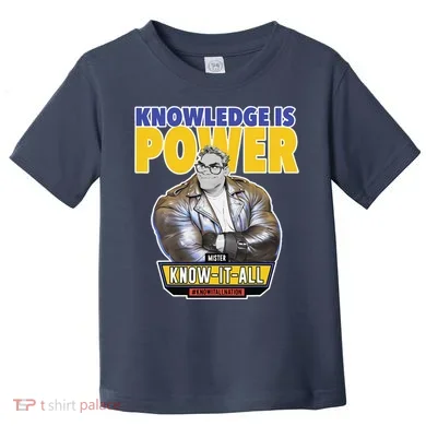 Knowledge Is Power Toddler T-Shirt