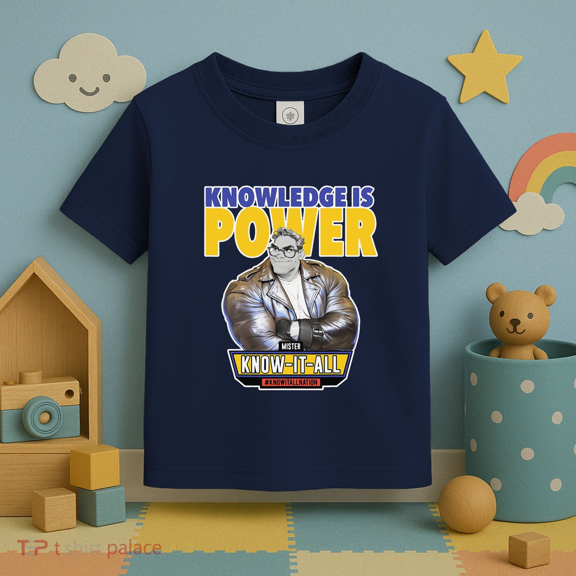 Knowledge Is Power Toddler T-Shirt