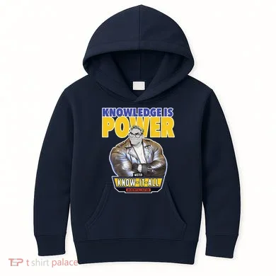 Knowledge Is Power Kids Hoodie