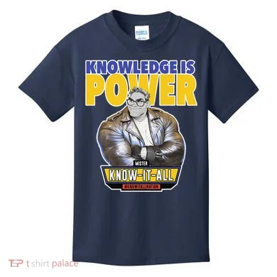 Knowledge Is Power Kids T-Shirt