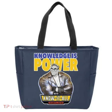 Knowledge Is Power Tote Bag