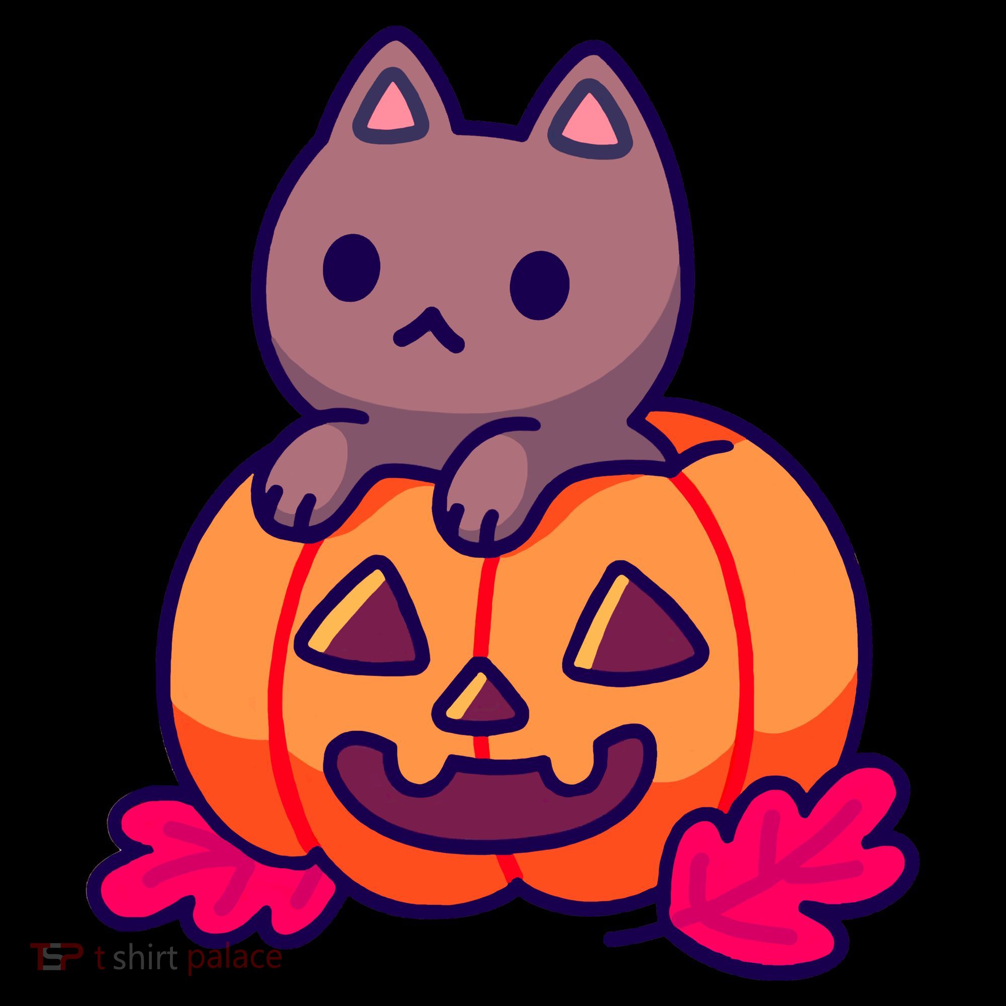 Kitten In pumpkin Cute Halloween Coffee Mug