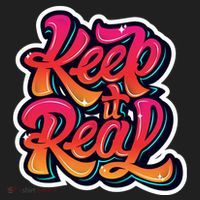 Keep It Real Graffiti Art Women's Sweatshirt thumb 2