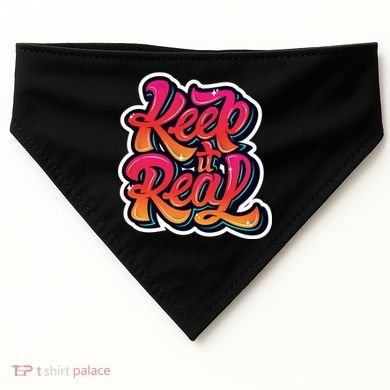 Keep It Real Graffiti Art USA-Made Doggie Bandana