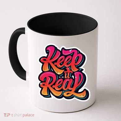 Keep It Real Graffiti Art Coffee Mug