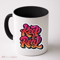 Keep It Real Graffiti Art Coffee Mug thumb 0