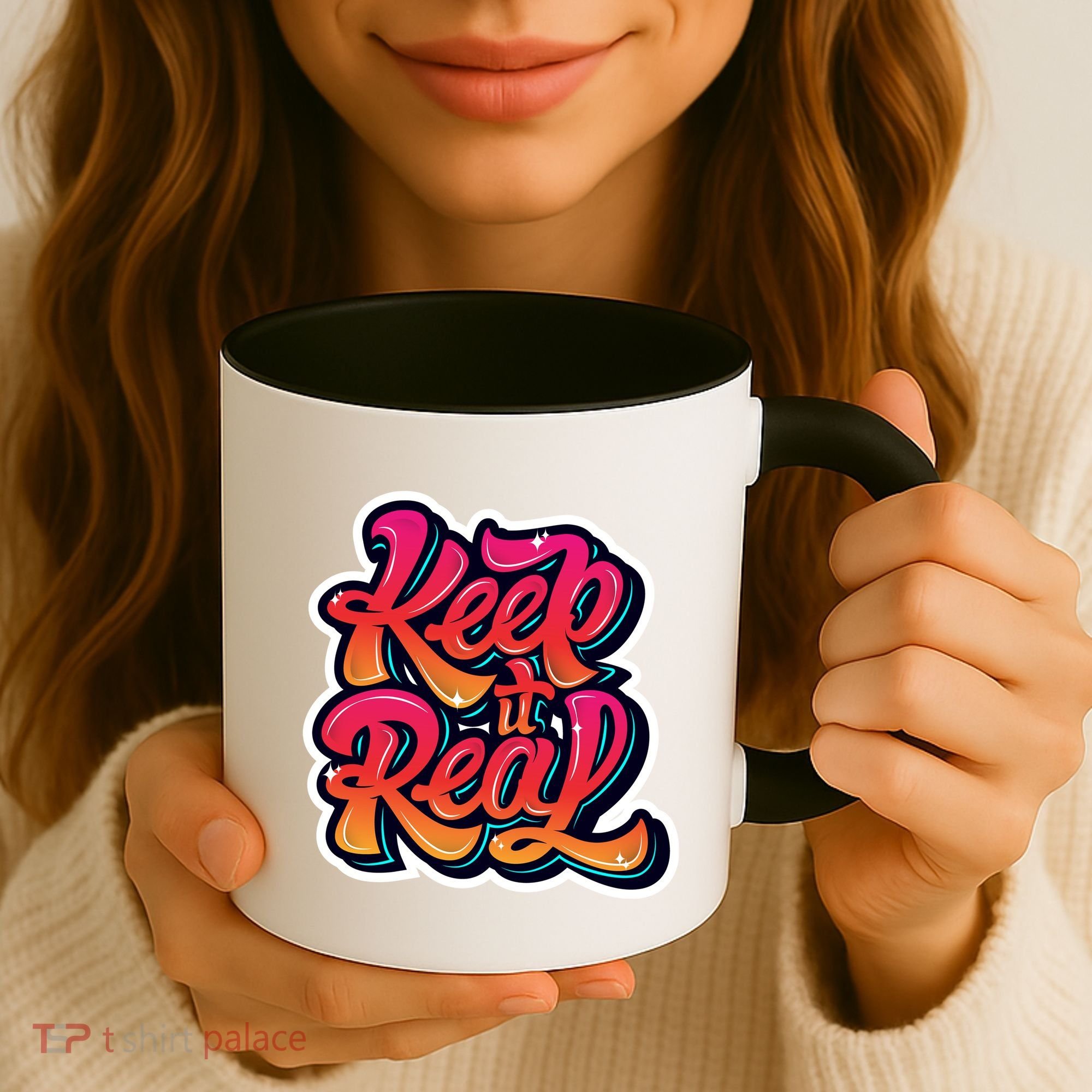Keep It Real Graffiti Art Coffee Mug