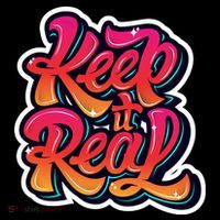 Keep It Real Graffiti Art Women's Hoodie thumb 2