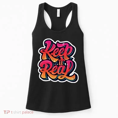 Keep It Real Graffiti Art Women's Tank Top