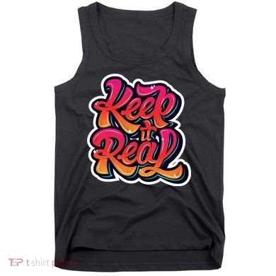 Keep It Real Graffiti Art Tank Top