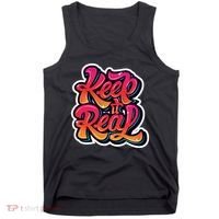 Keep It Real Graffiti Art Tank Top thumb 0