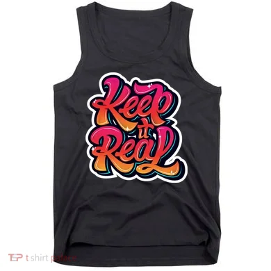 Keep It Real Graffiti Art Tank Top