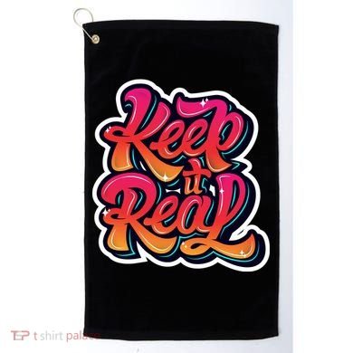Keep It Real Graffiti Art Golf Towel