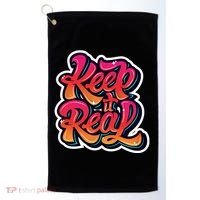 Keep It Real Graffiti Art Golf Towel thumb 0