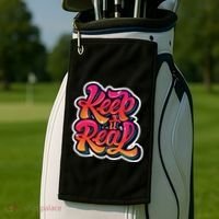 Keep It Real Graffiti Art Golf Towel thumb 2