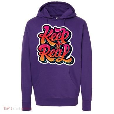 Keep It Real Graffiti Art Hoodie