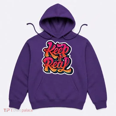 Keep It Real Graffiti Art Hoodie