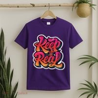 Keep It Real Graffiti Art T-Shirt thumb 2