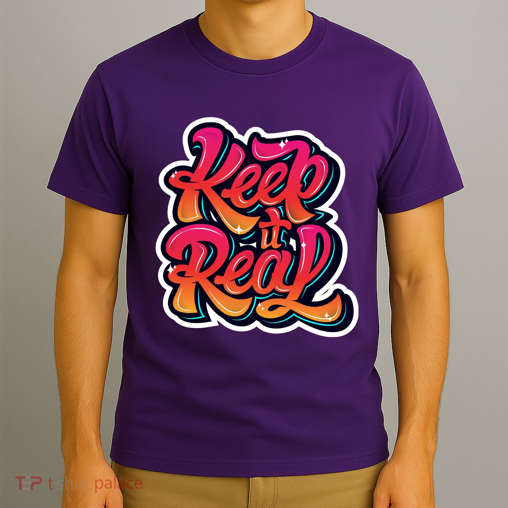 Keep It Real Graffiti Art T-Shirt