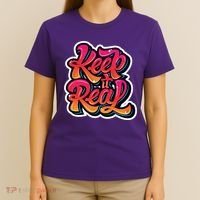 Keep It Real Graffiti Art T-Shirt thumb 4