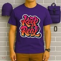 Keep It Real Graffiti Art T-Shirt thumb 6