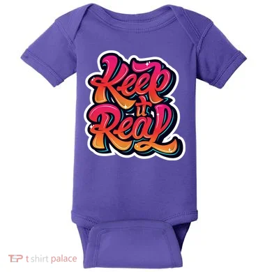 Keep It Real Graffiti Art Baby Bodysuit
