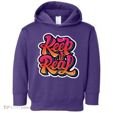 Keep It Real Graffiti Art Toddler Hoodie