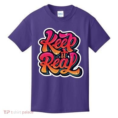 Keep It Real Graffiti Art Kids T-Shirt