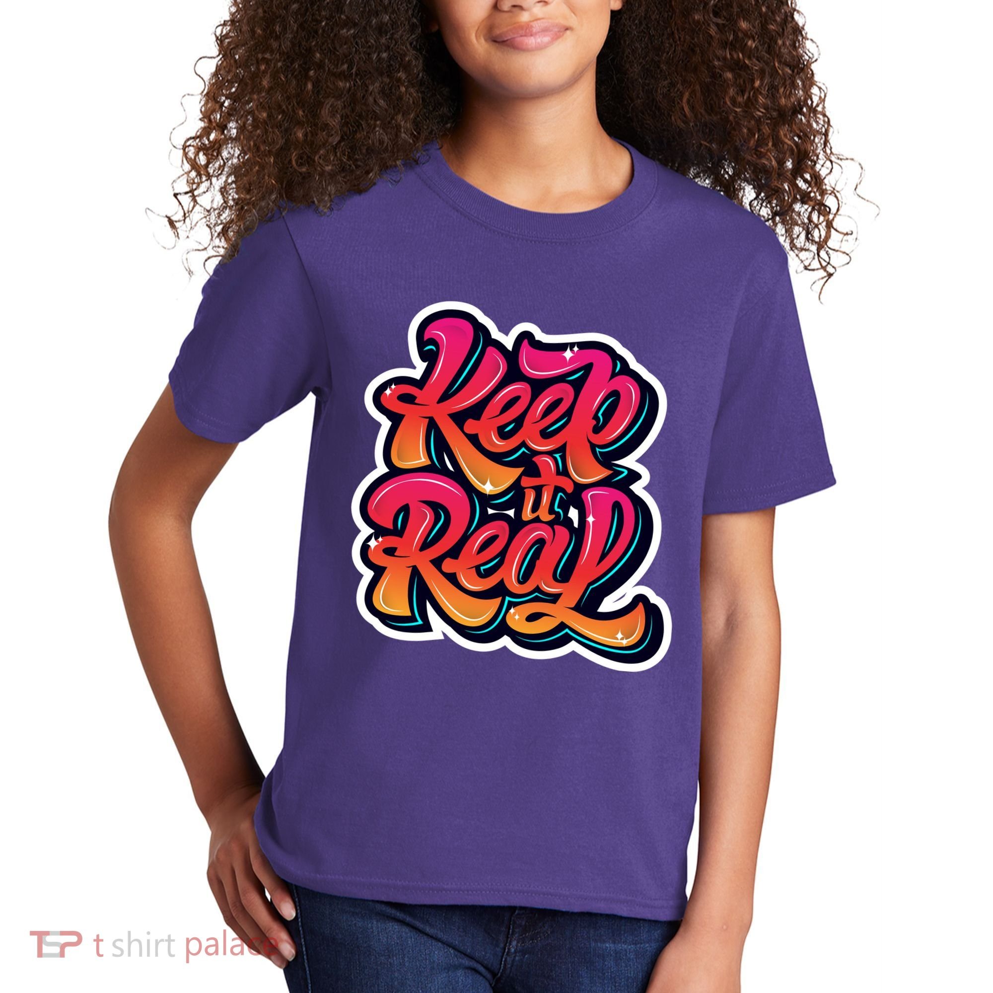 Keep It Real Graffiti Art Kids T-Shirt