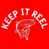 Keep It Reel Funny Fishing & Lucky Fishing Santa Hat thumb 1