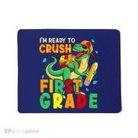 Kids Im Ready To Crush First Grade Back To School Dinosaur Mousepad thumb 0