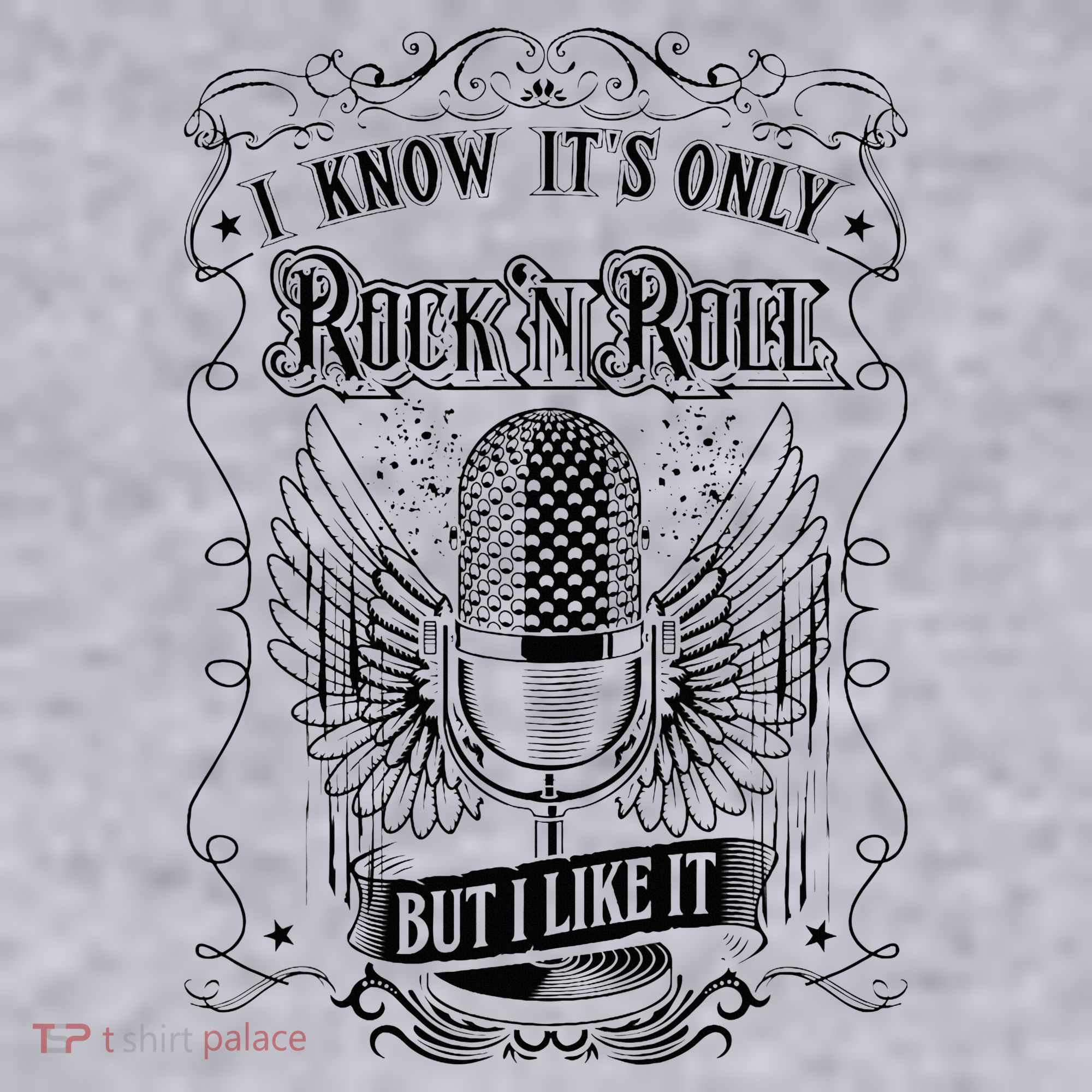 Know ItS Rock And Roll But I Like It Retro Microphone Women's Sweatshirt