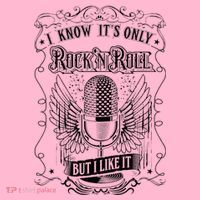 Know ItS Rock And Roll But I Like It Retro Microphone Coaster thumb 2