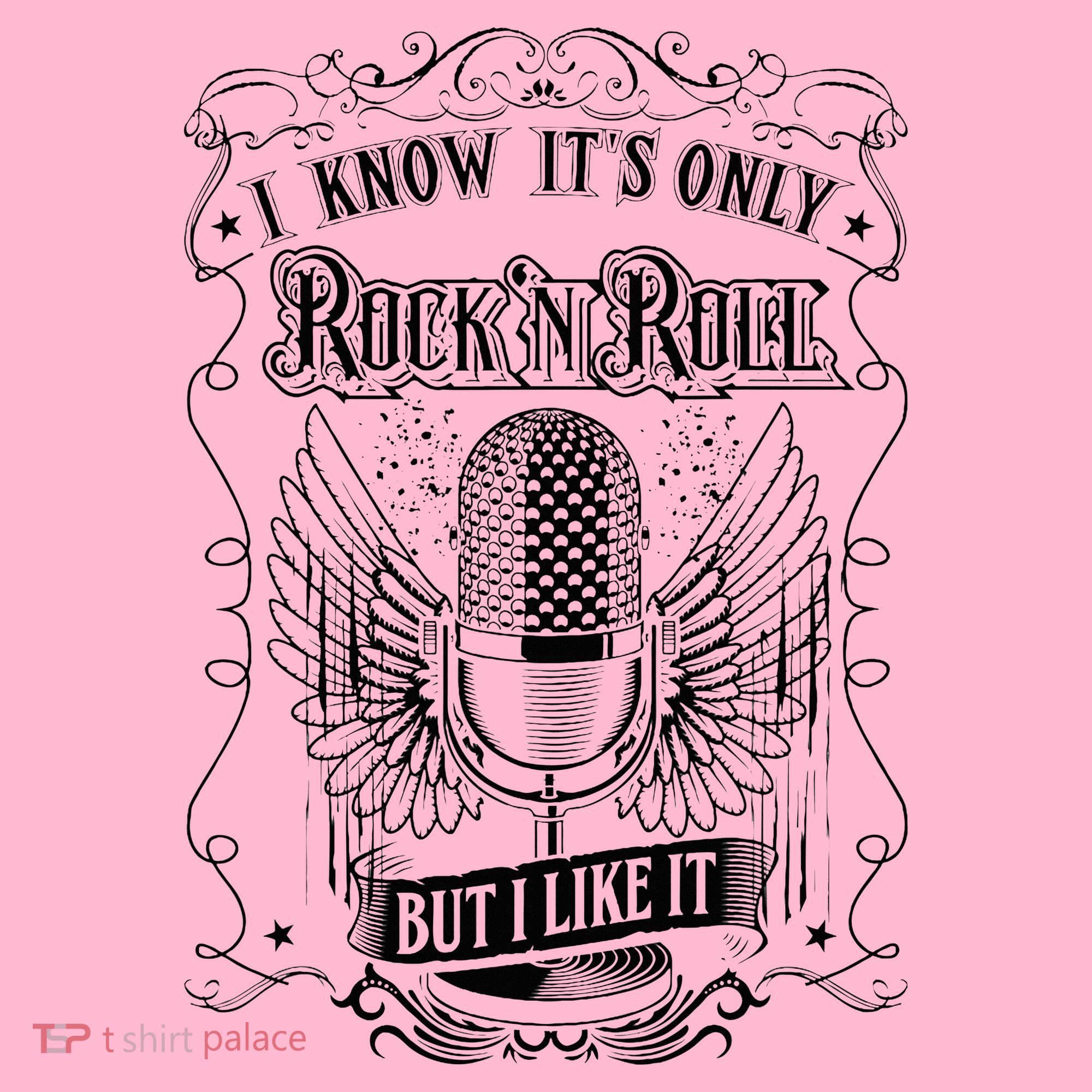 Know ItS Rock And Roll But I Like It Retro Microphone Coaster