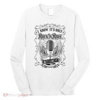 Know ItS Rock And Roll But I Like It Retro Microphone Long Sleeve Shirt thumb 0