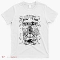 Know ItS Rock And Roll But I Like It Retro Microphone T-Shirt thumb 0