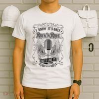 Know ItS Rock And Roll But I Like It Retro Microphone T-Shirt thumb 6