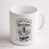 Know ItS Rock And Roll But I Like It Retro Microphone Coffee Mug thumb 1