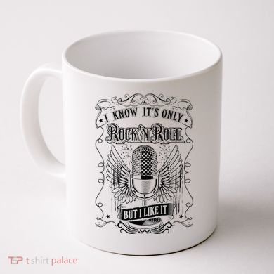 Know ItS Rock And Roll But I Like It Retro Microphone Coffee Mug