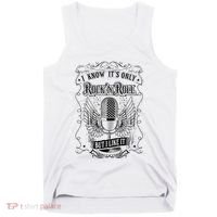 Know ItS Rock And Roll But I Like It Retro Microphone Tank Top thumb 0