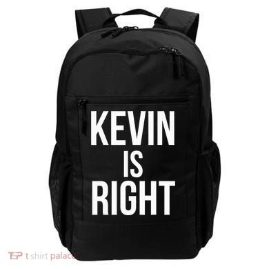 Kevin Is Right Funny Jokes Backpack