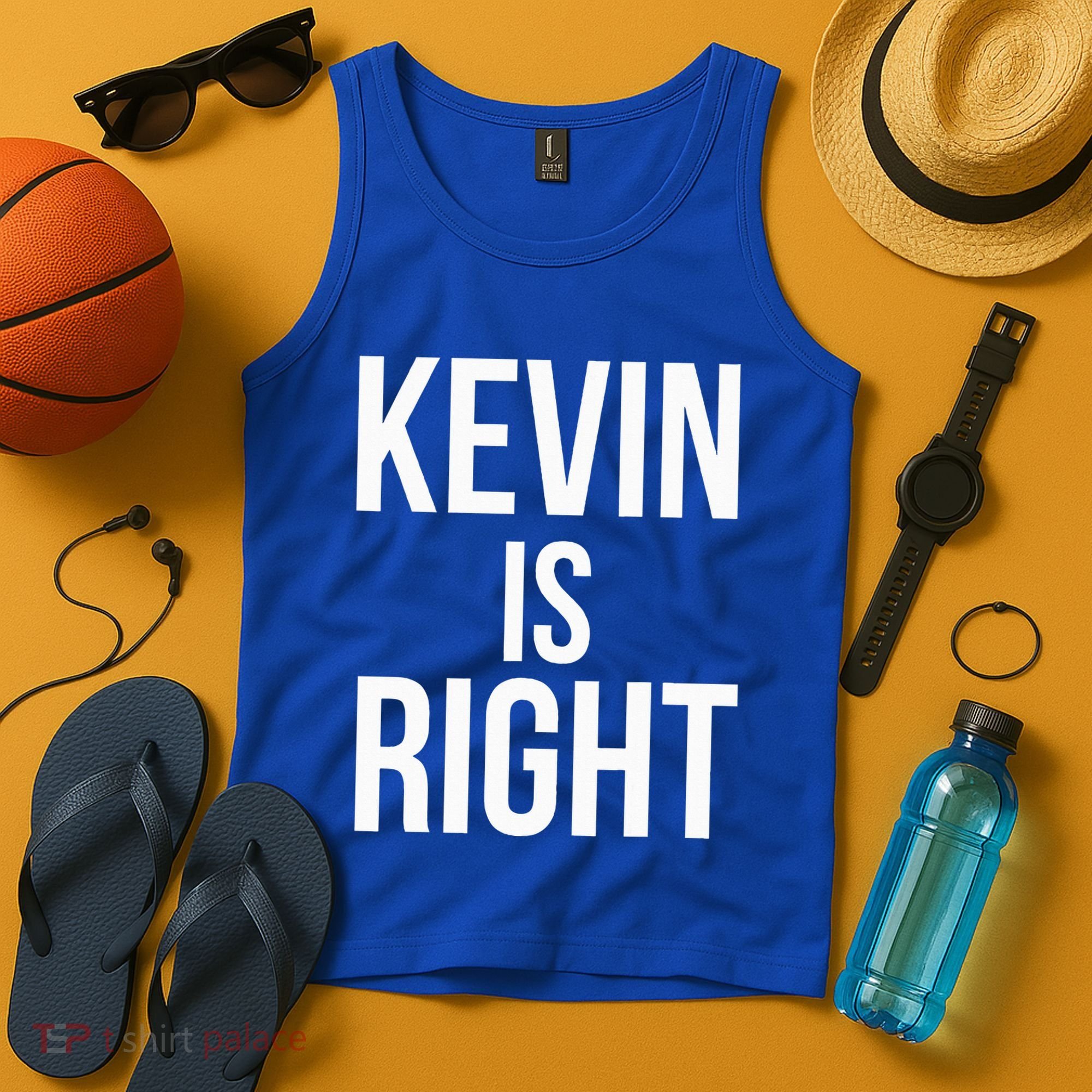 Kevin Is Right Funny Jokes Tank Top