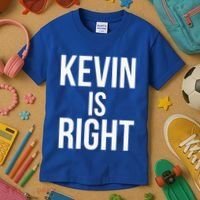 Kevin Is Right Funny Jokes Kids T-Shirt thumb 3